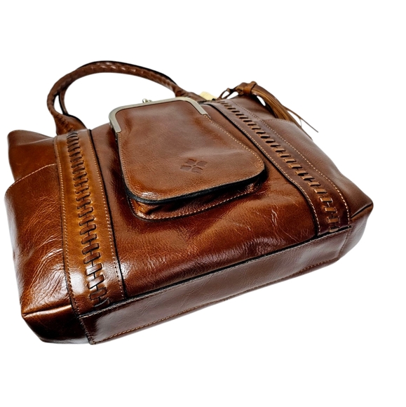 Patricia Nash Molise Frame Pocket Tote Bag - Picture 8 of 15